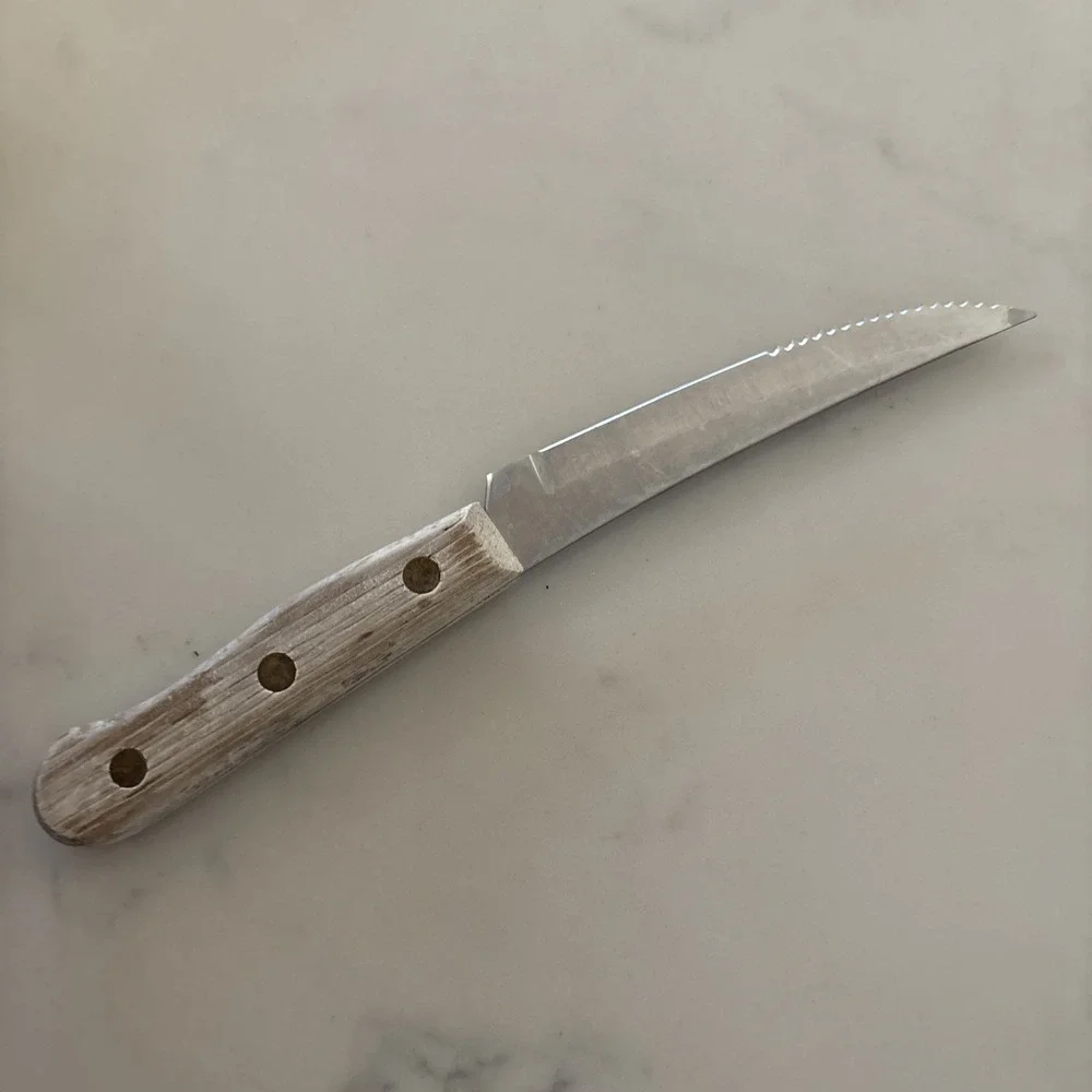 Vintage Old Homestead Carving Knife Carver Slicer 8